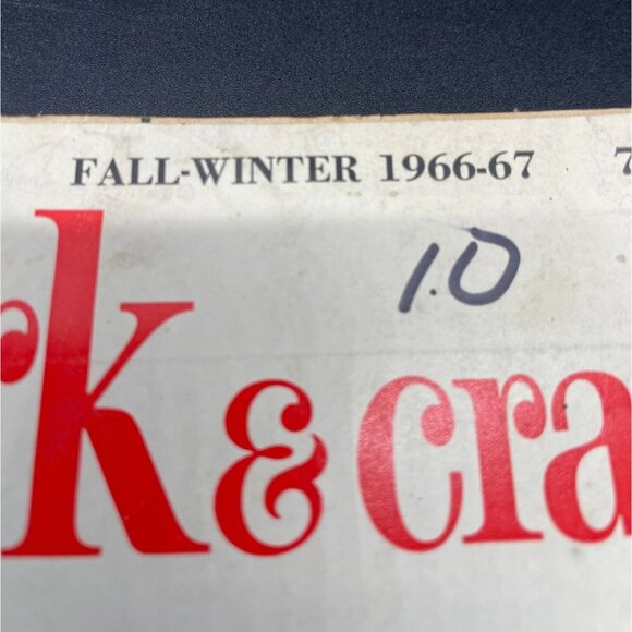 Vintage McCalls Needlework Craft Knitting Art Collage Crafts Fall Winter 1966-67 - Picture 4 of 10